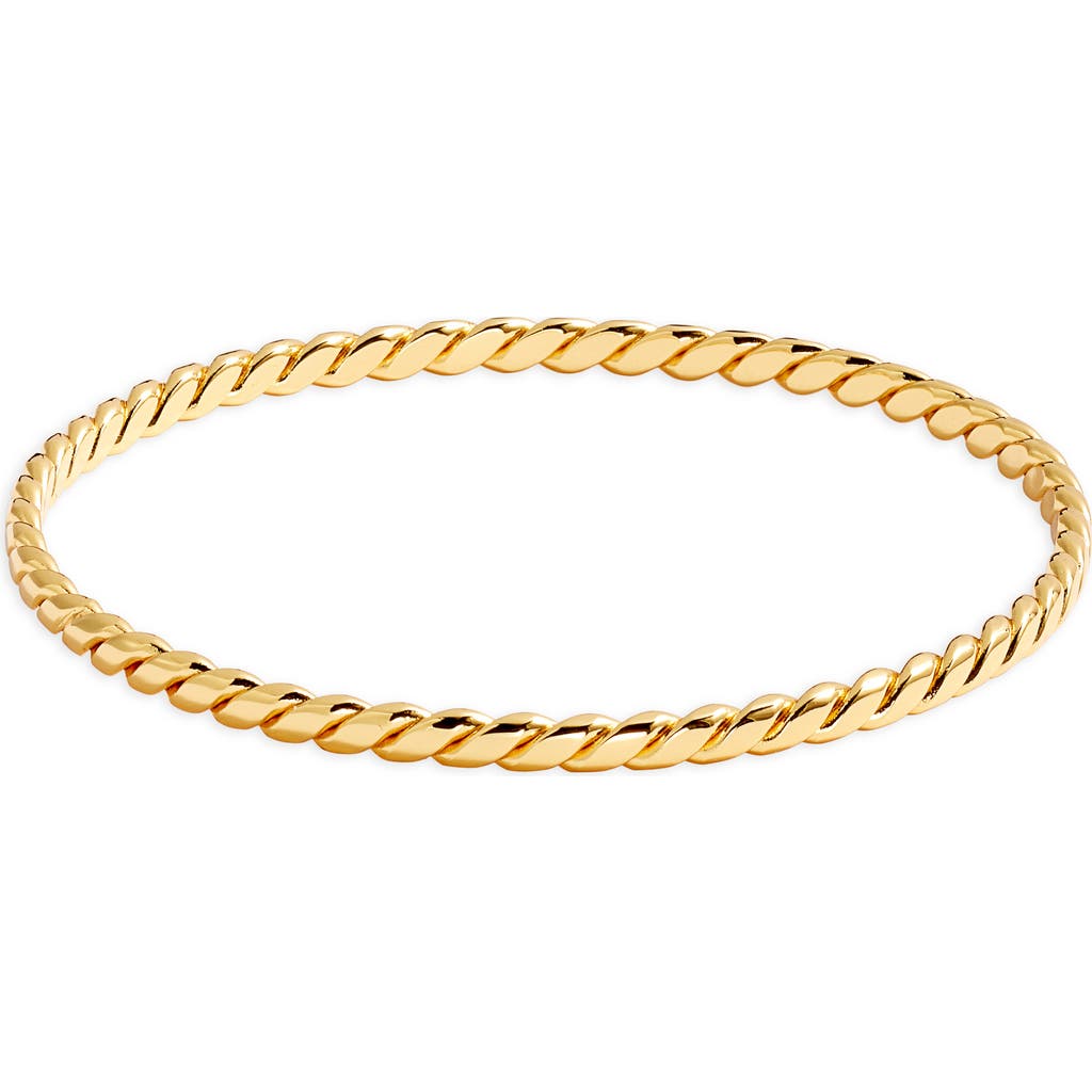 Ki-ele Karo Swirl Ii Bangle In Gold