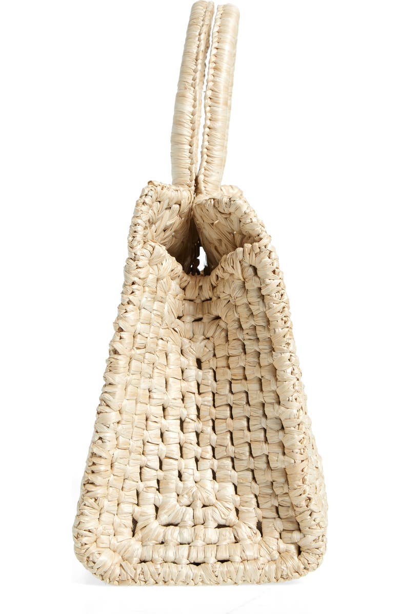 FERRAGAMO Large Raffia Tote, Alternate, color,