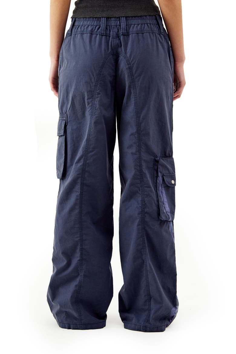 Y2K Cotton Cargo Pants, Alternate, color, MIDNIGHT BLUE