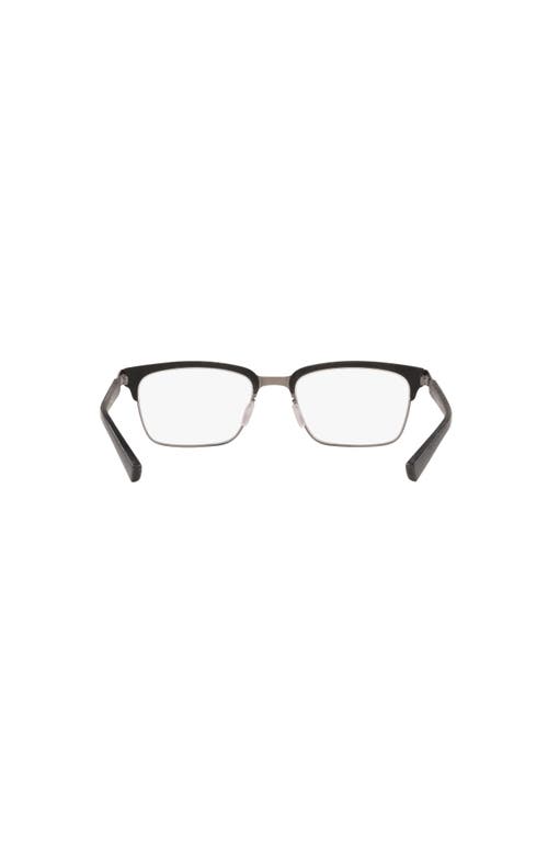 Costa 52mm Rectangle Optical Glasses In Black