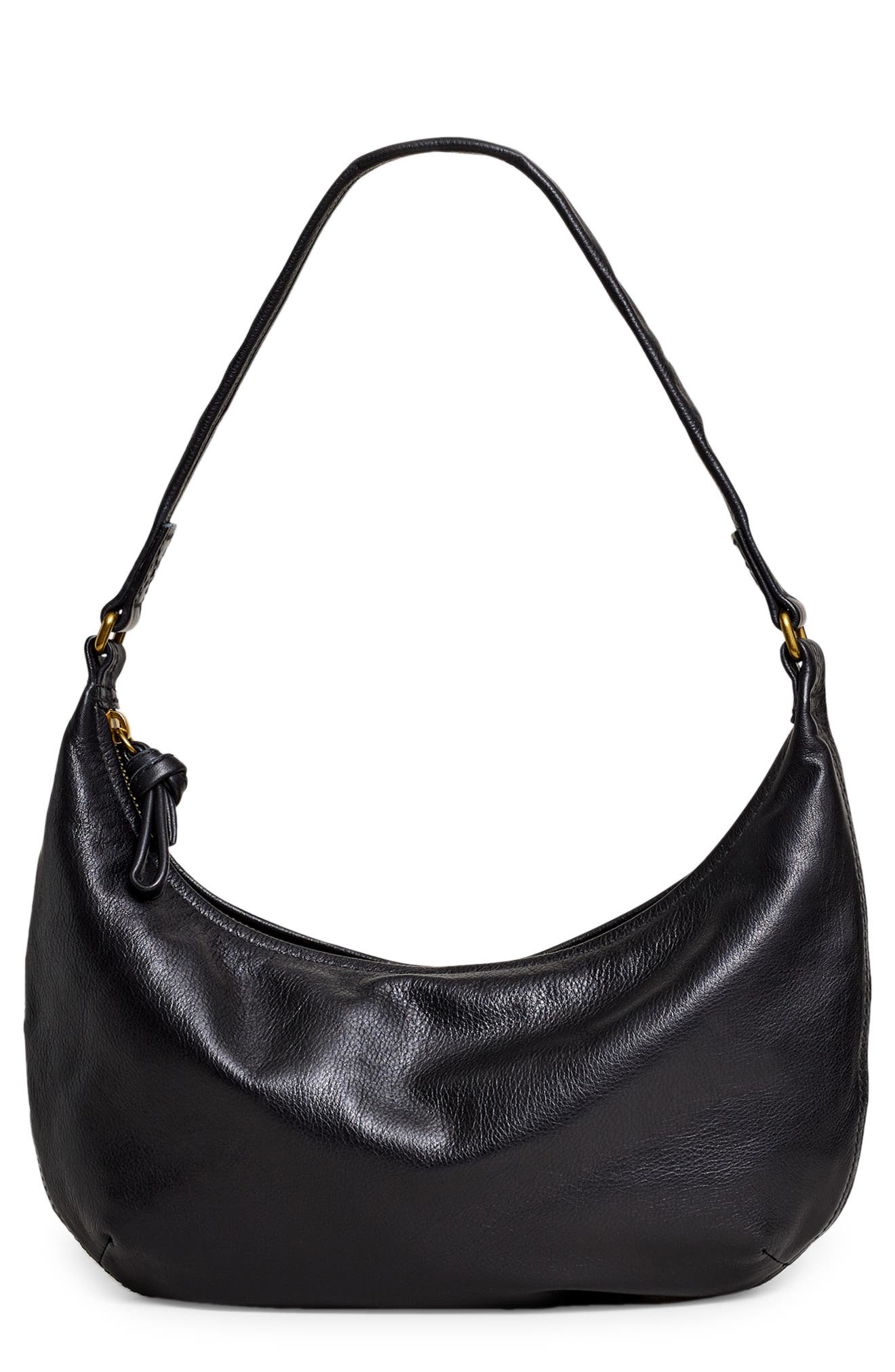 Madewell The Piazza Small Slouch Shoulder Bag, Main, color, 