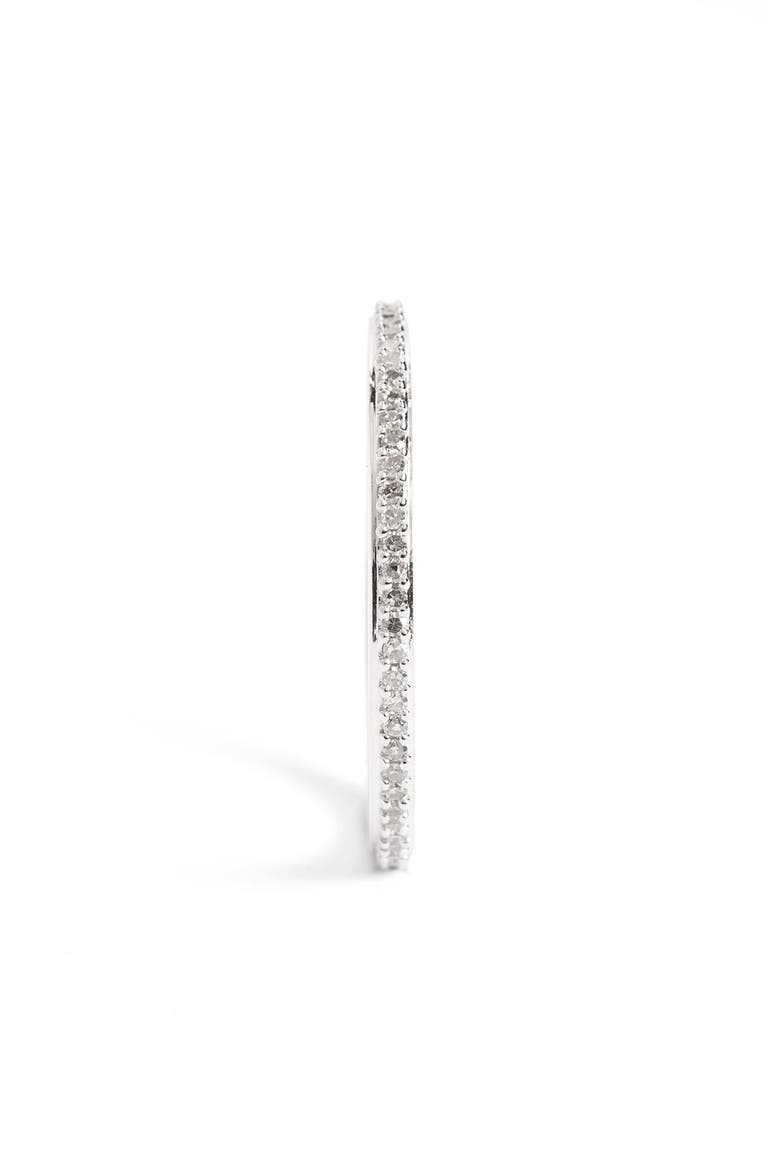 Diamond Eternity Ring, Alternate, color, DIAMOND/ STERLING SILVER