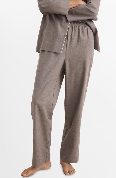Cotton Flannel Pajama Pants
