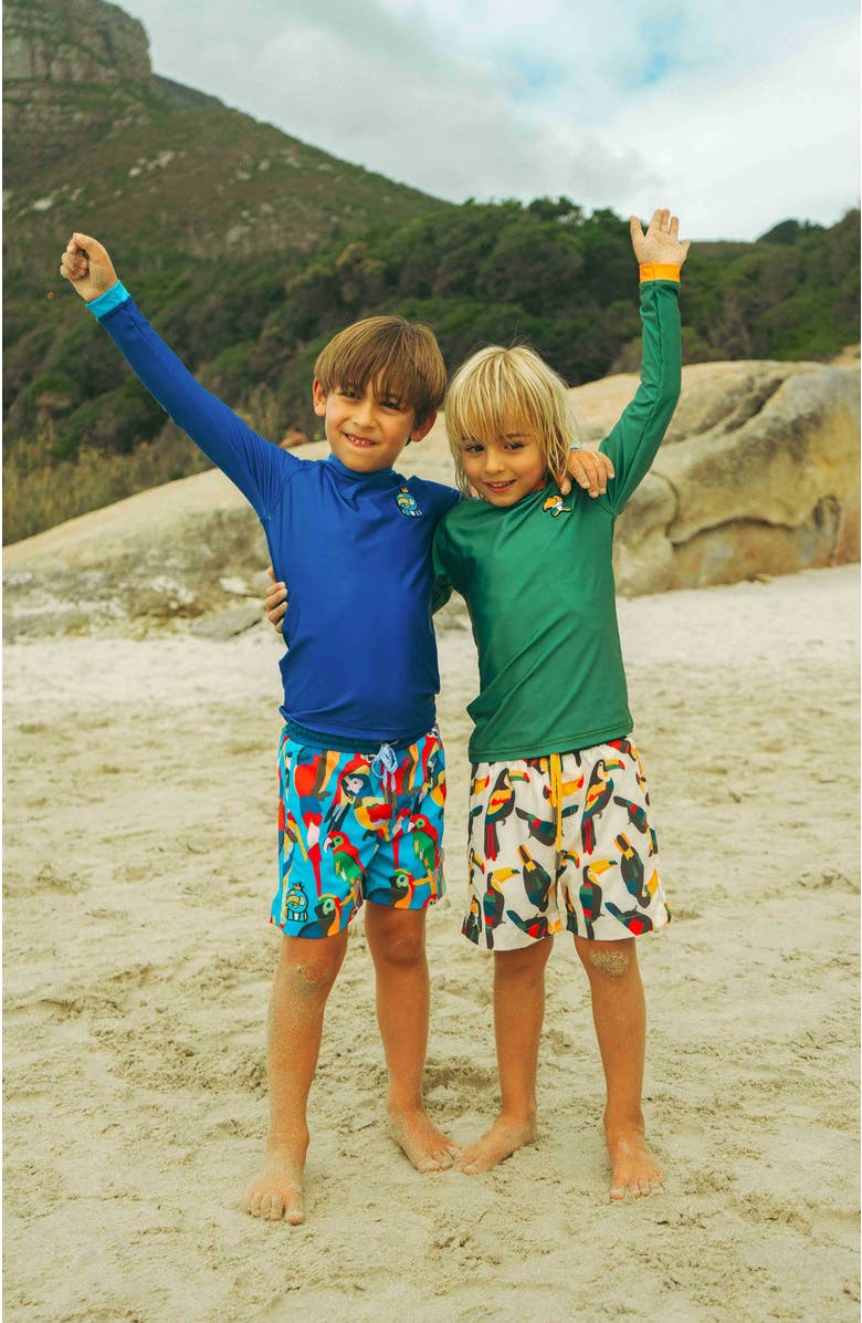 Roarsome Parrot Swim Trunk, Alternate, color, 