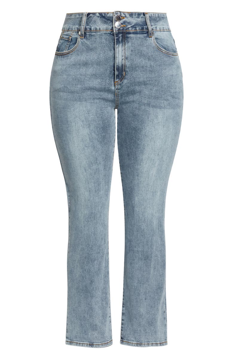 City Chic Harley Simple Bootcut Jeans, Alternate, color,