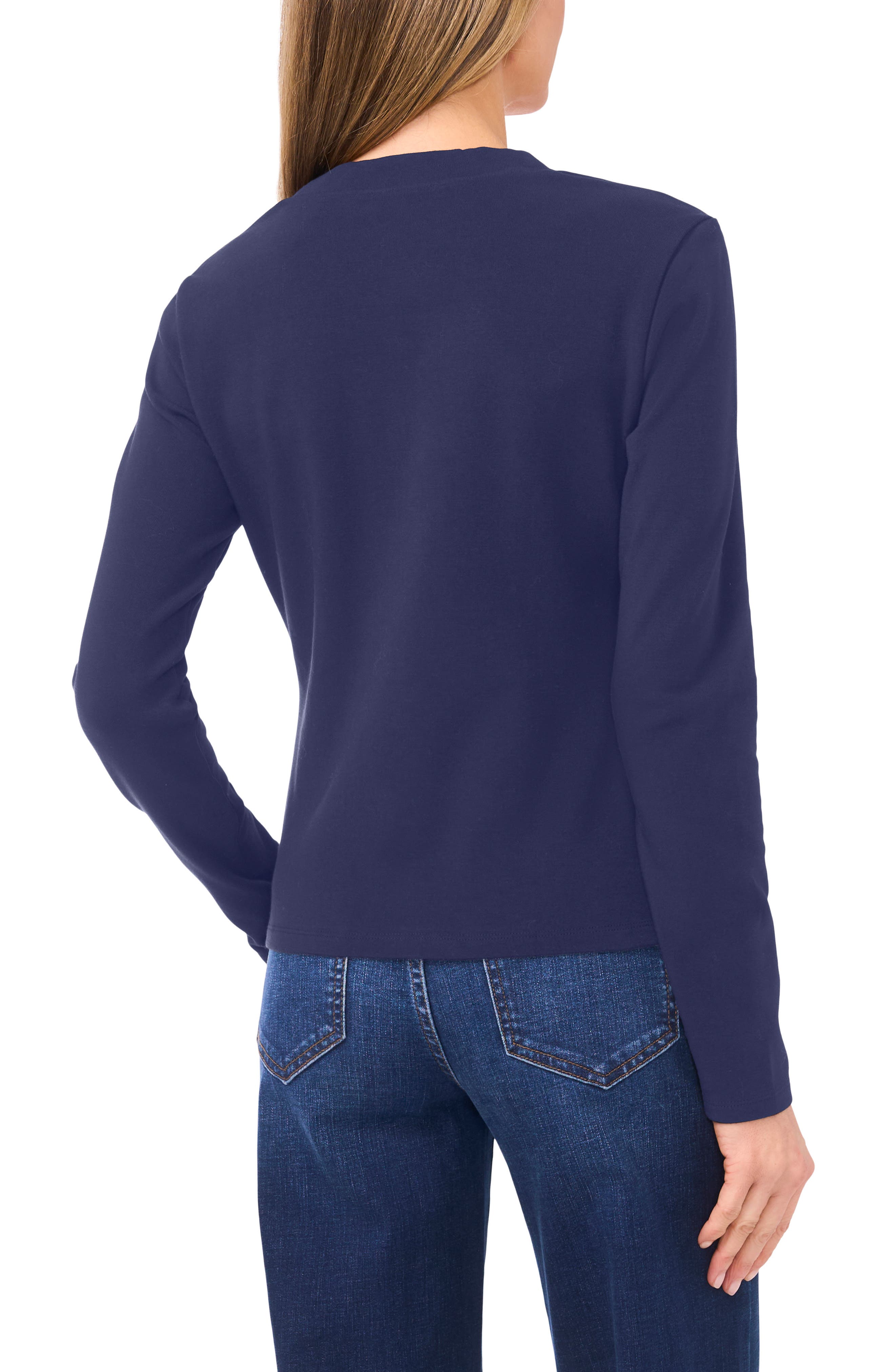 Flower Button Knit Cardigan - image 4