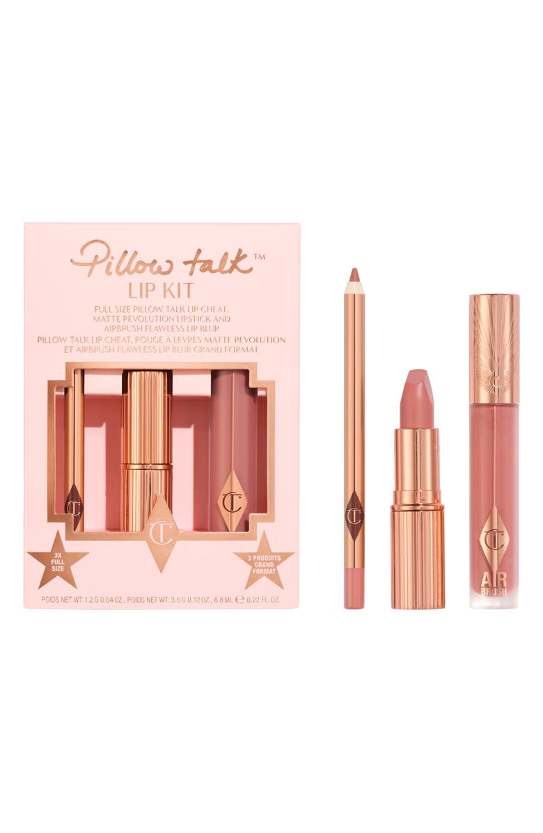 Charlotte Tilbury Pillow Talk Lip Kit (Nordstrom Exclusive) $95 Value, Main, color,