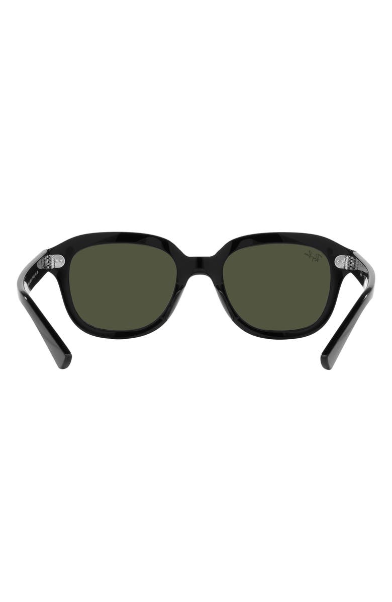 Ray-Ban Erik 53mm Square Sunglasses, Alternate, color, Black