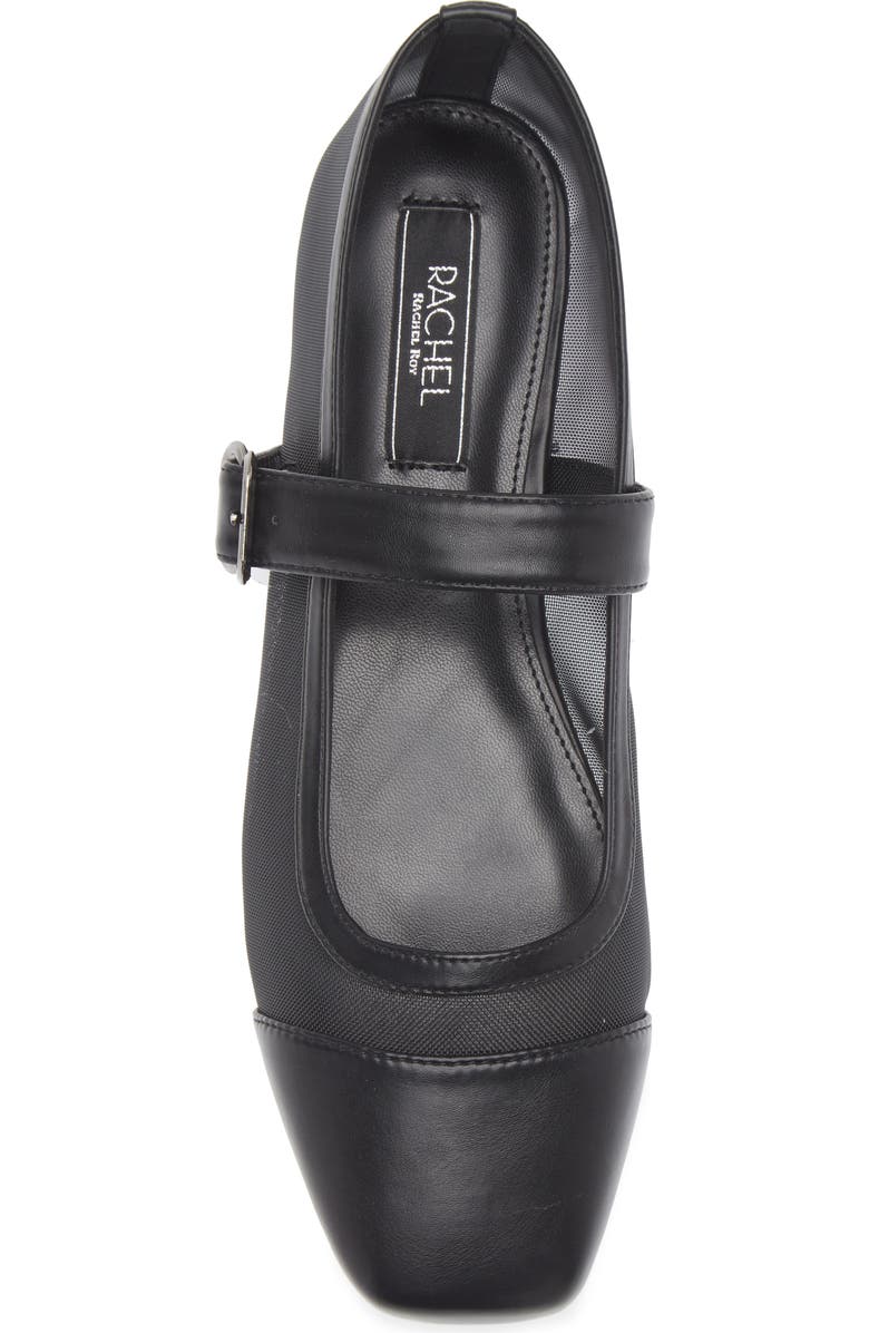 RACHEL Rachel Roy Shira Cap Toe Mesh Mary Jane Flat, Alternate, color,