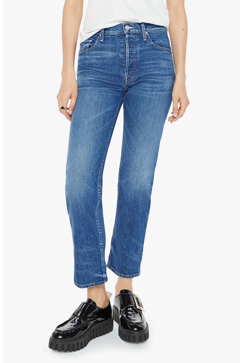 The Tomcat High Waist Straight Leg Ankle Jeans, Main, color, RUGBY RODE