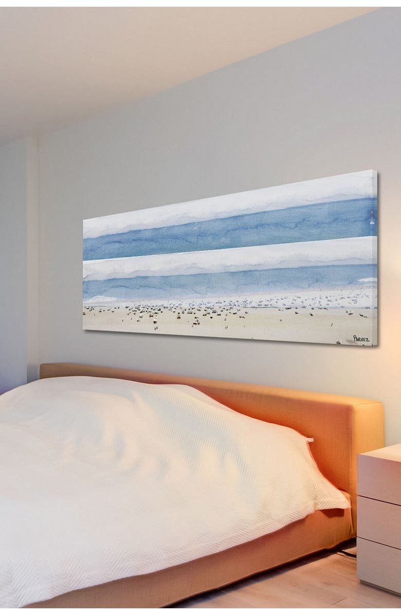 MARMONT HILL House Ipanema Painting Print on Wrapped Canvas - 30" x 10", Alternate, color,