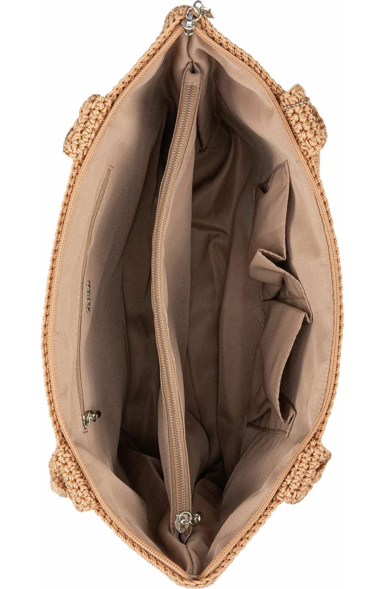 The Sak Crafted Classics Carryall Bag, Alternate, color, Bamboo With Gold