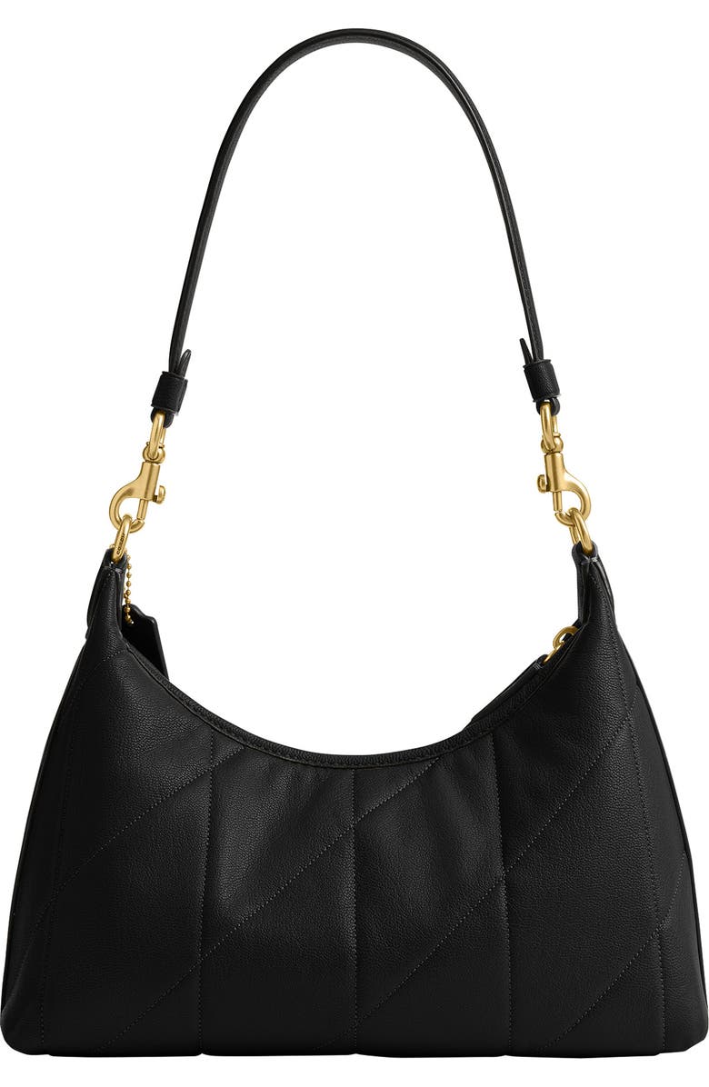 COACH Juliet Shoulder Bag 25 with Quilting, Alternate, color, B4/ Black