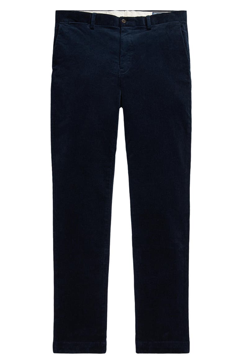 Andover Slim Fit Stretch Corduroy Pants, Alternate, color, AVIATOR NAVY