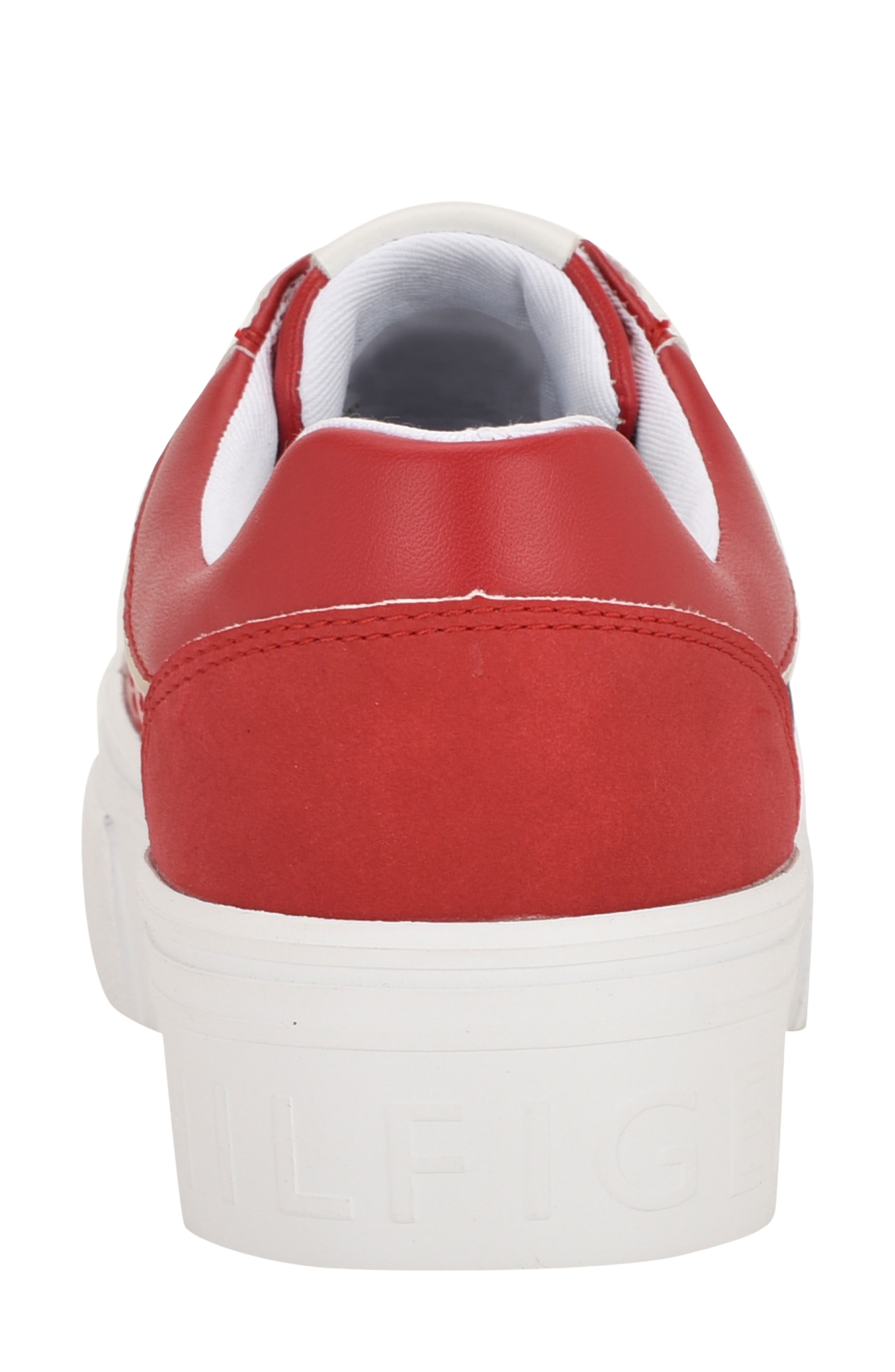 Badria Sneaker, Alternate, color, MEDIUM RED