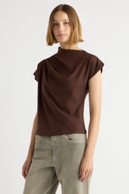 Modern Citizen Kenny Asymmetric-Neck Tee