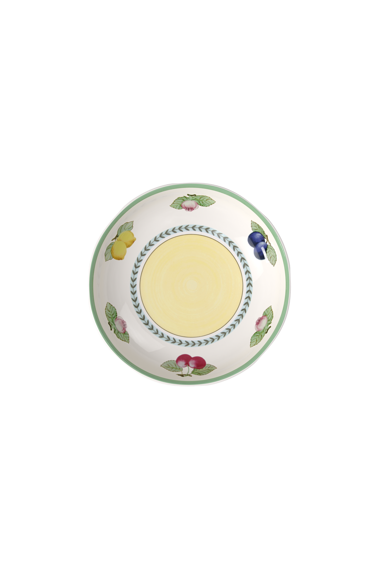 French Garden Fleurence individual Pasta Bowl, Alternate, color, White
