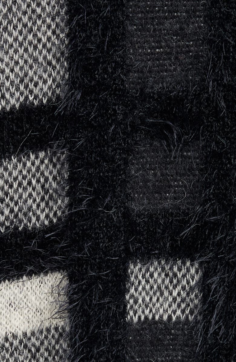 Equipment Cisse Textured Plaid Cardigan, Alternate, color, 