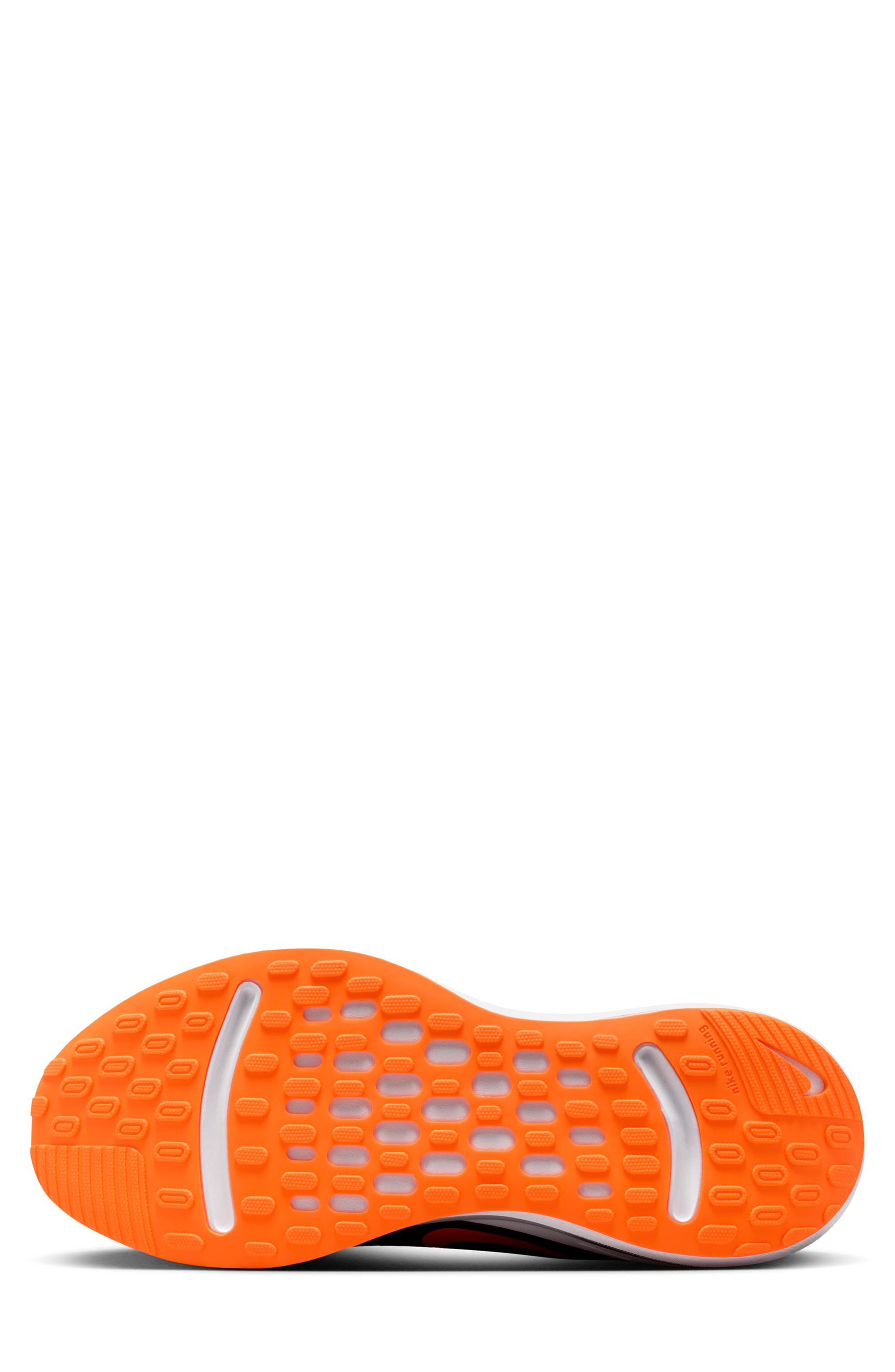 Nike Journey Road Runner Sneaker, Alternate, color, Black/ Total Orange/ Grey