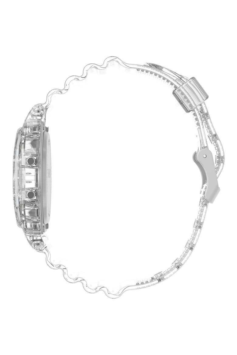 Timex T80 34mm Resin Strap Watch, Alternate, color, GREY
