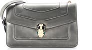 Pre-Owned Bvlgari Serpenti Forever Shoulder Bag Metallic Leather Small