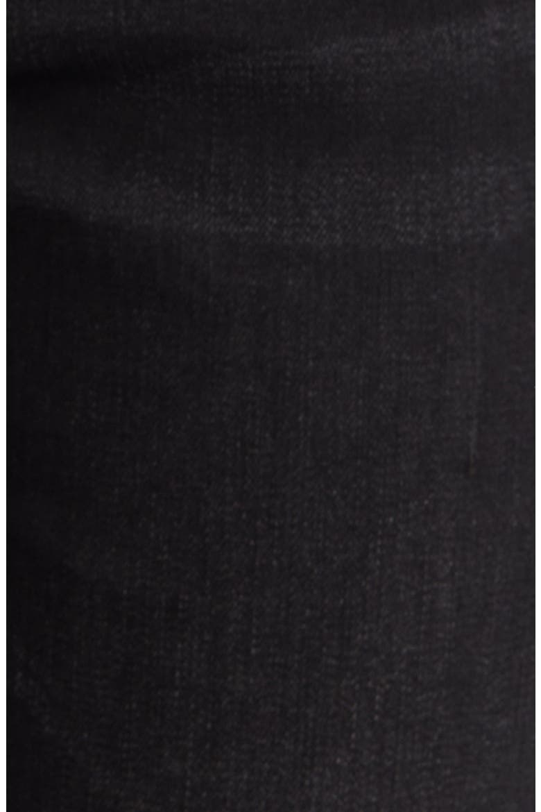Lennon Raw Hem High Waist Crop Bootcut Jeans, Alternate, color, BLACK STONE