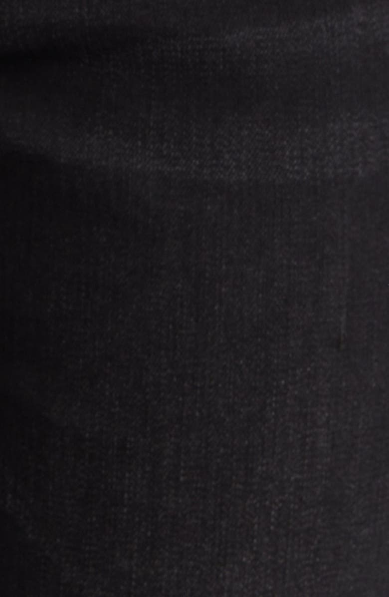 Pistola Lennon Raw Hem High Waist Crop Bootcut Jeans, Alternate, color, Black Stone