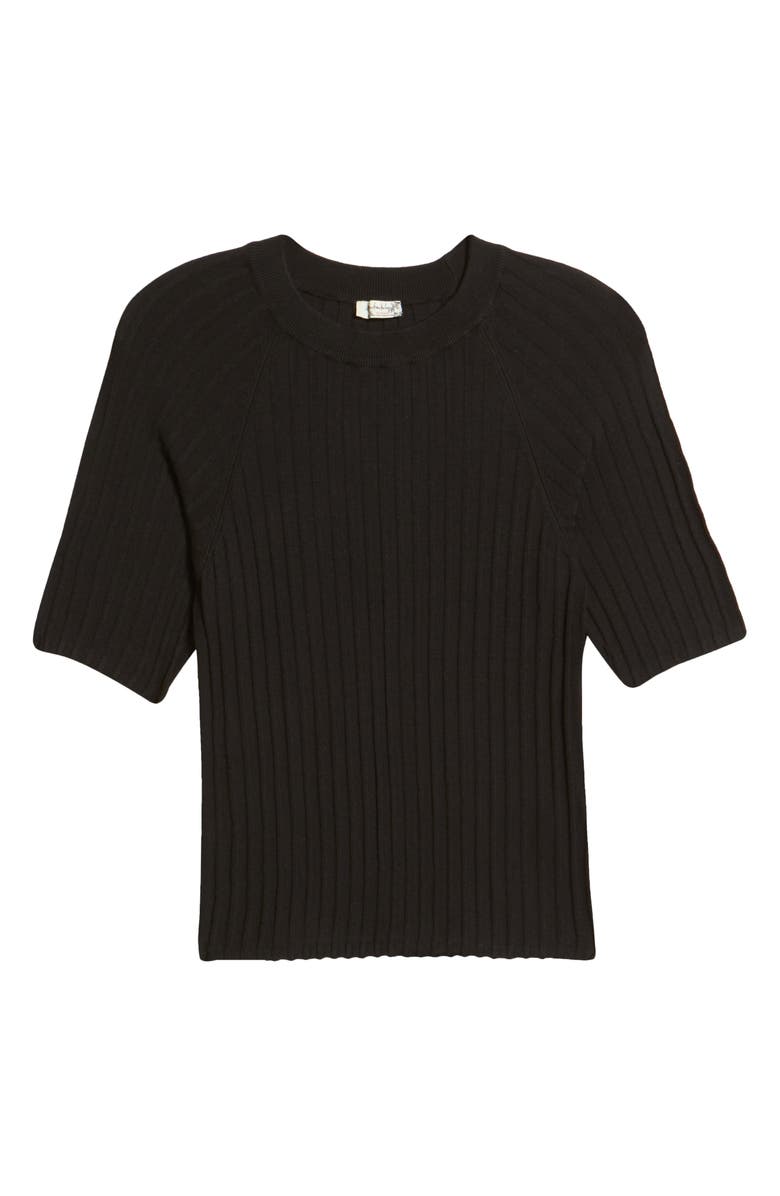 Free People Crewneck Rib Sweater, Alternate, color,