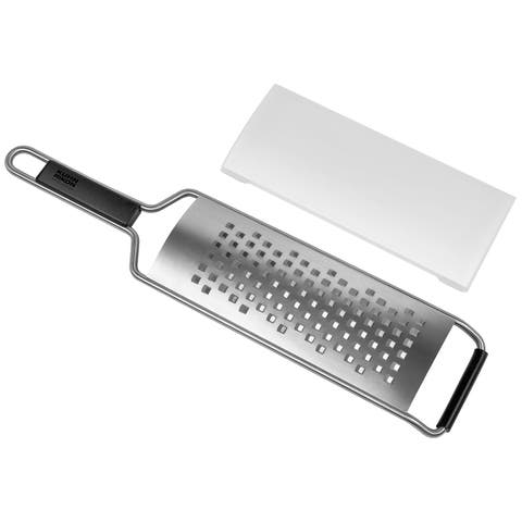 Essential Medium Grater with Ultra-Sharp Stainless Steel Blade for Cheese, Vegetables & Fruit