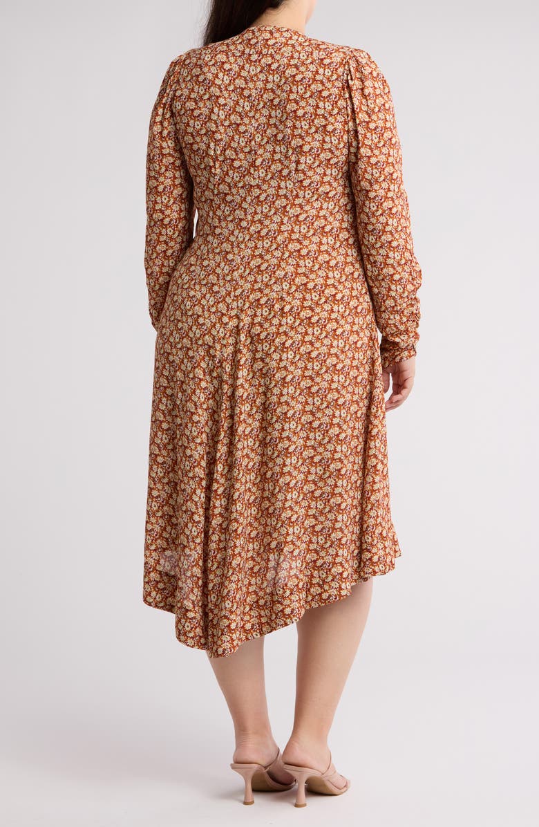 Joie Haruko Long Sleeve Ditsy Floral Dress, Alternate, color, 
