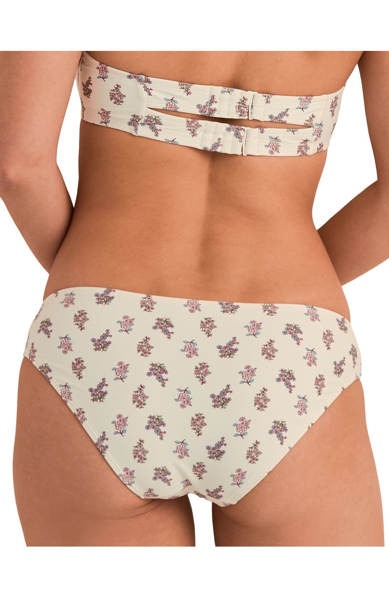 Adore Me Shelbie Swimwear Bikini Panty, Alternate, color, Floral Beige