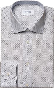 Eton Contemporary Fit Twill Dress Shirt