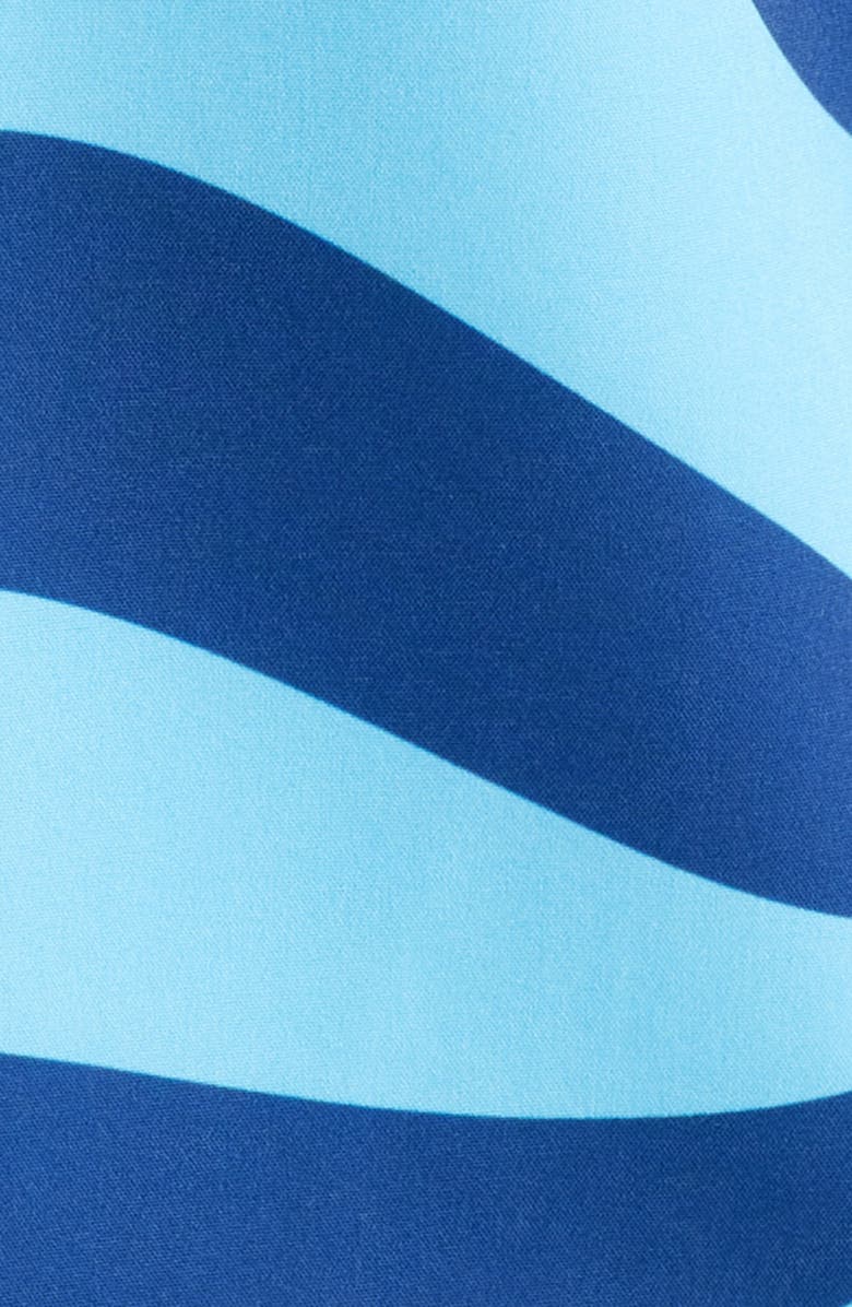 MAVRANS Wave Weekend Short Sleeve Performance Button-Up Shirt, Alternate, color, Blue