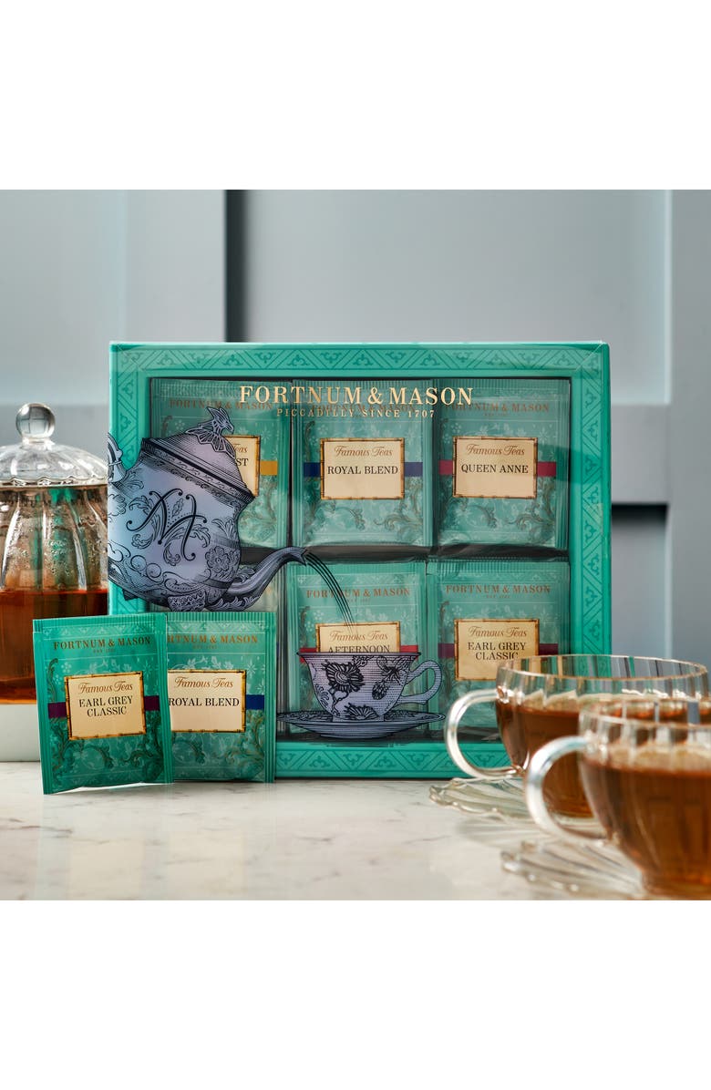 Fortnum & Mason Famous Selection Set of 6 Tea Varieties, Alternate, color, Multi