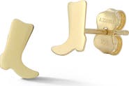 Ember Fine Jewelry 14K Yellow Gold Boot Stud Earrings