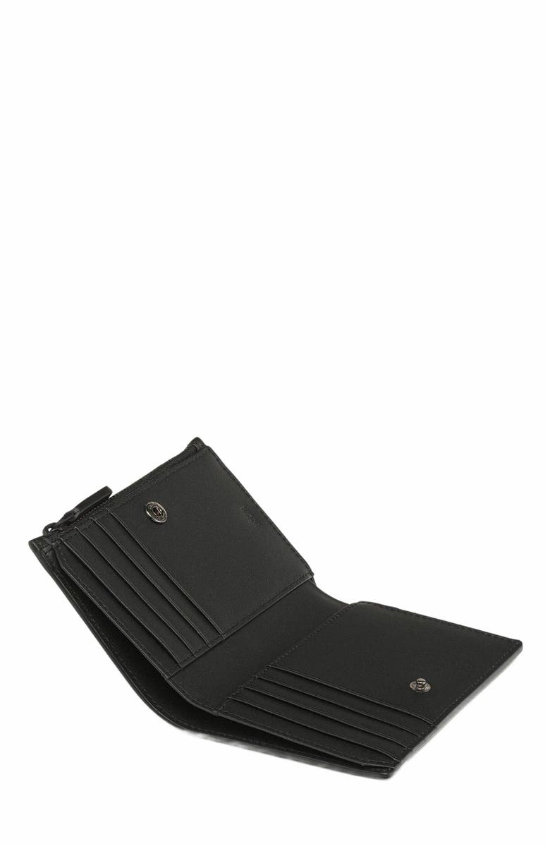 MCM Aren Snap Wallet in Maxi Monogram Leather, Alternate, color, 