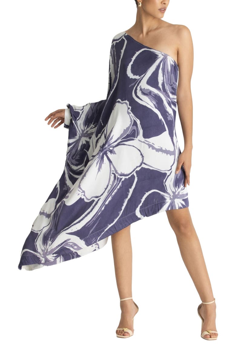 Mini Satu Dress, Alternate, color, Sora Navy