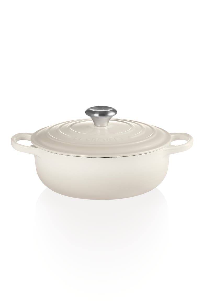 Signature 3.5-Quart Sauteuse Oven, Main, color, MERINGUE
