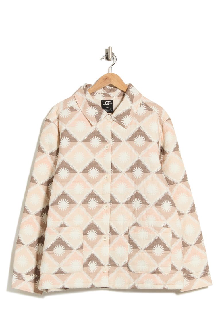 U Sun Shirt Jacket, Main, color, SUN STONE MULTI