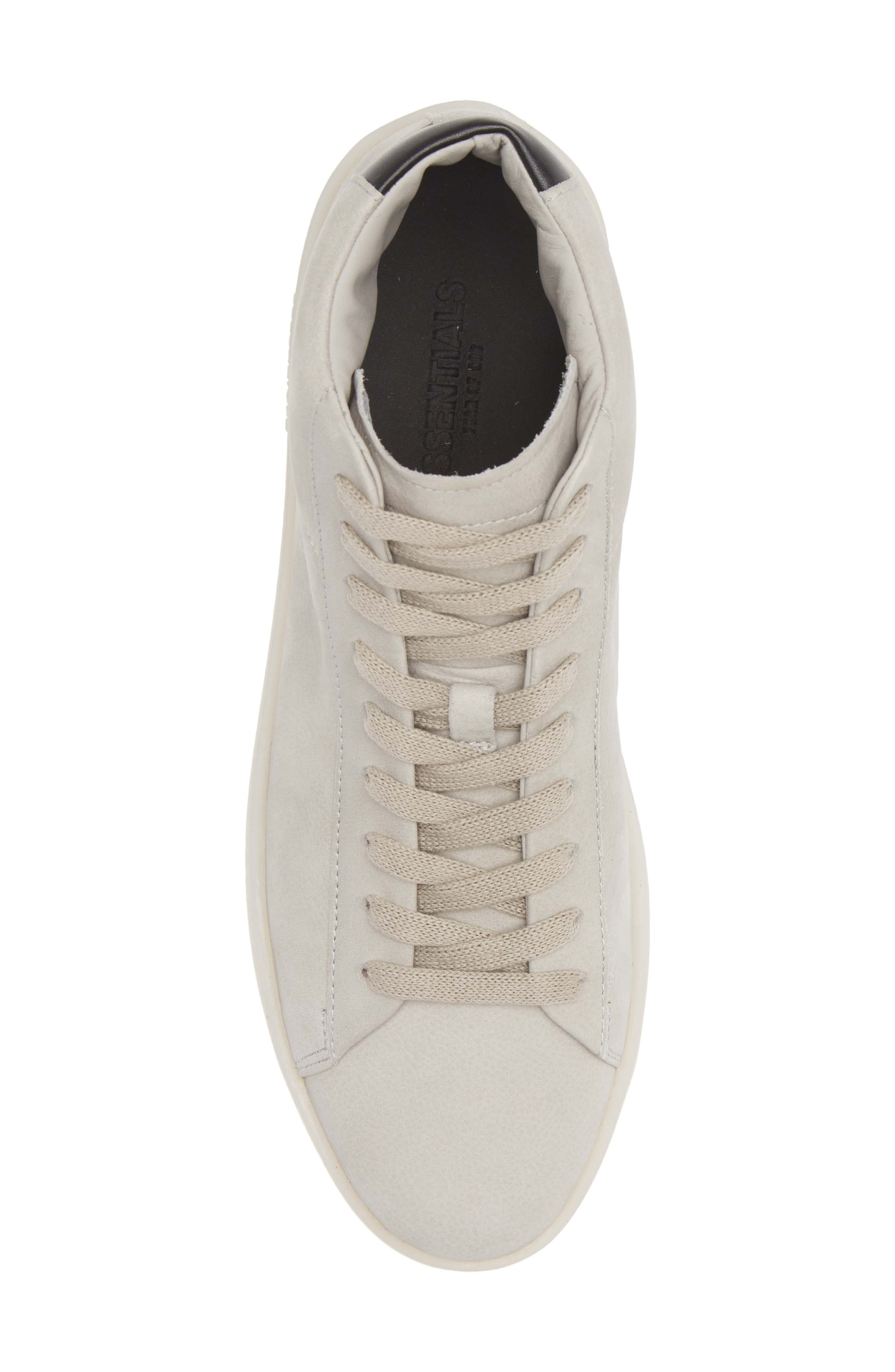 The Essential Tennis Mid Top Sneaker, Alternate, color, PEARL