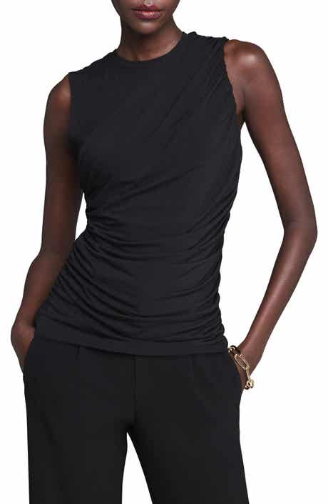 NIC+ZOE Dramatically Drape Sleeveless Jersey Top