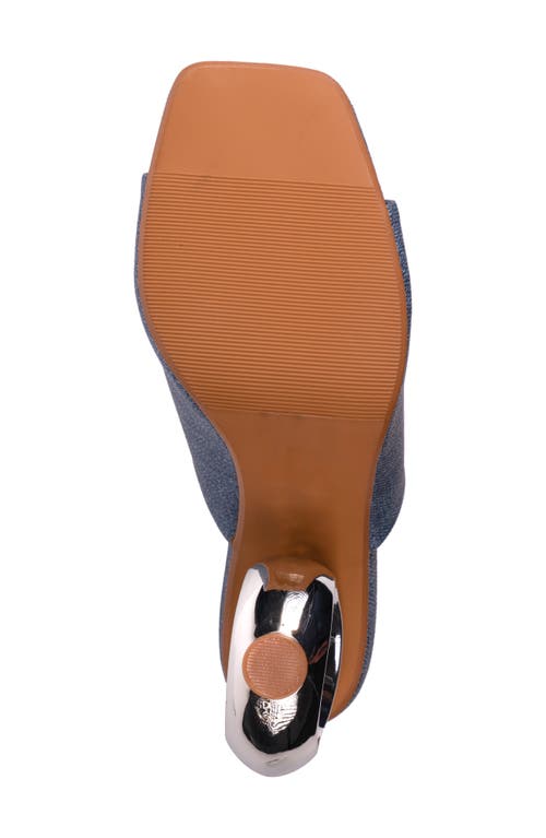 Ninety Union Jloo Slide Pump In Denim