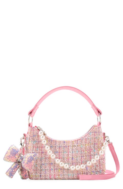 Kids' Tweed Shoulder Bag