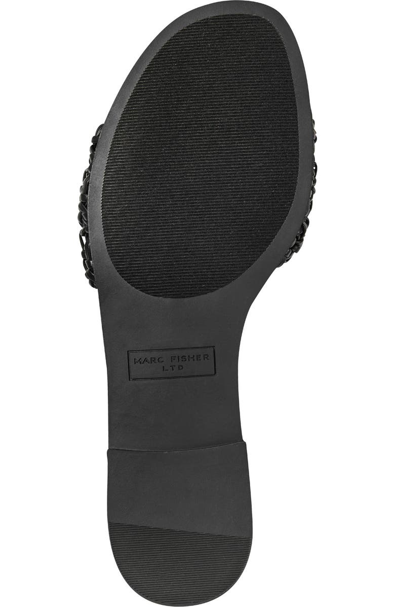 Marc Fisher LTD Vickee Slide Sandal, Alternate, color, Black