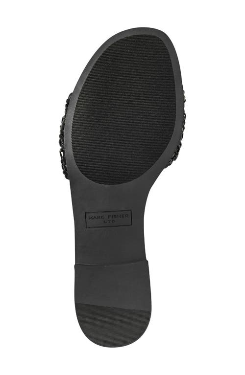 Marc Fisher Ltd Vickee Slide Sandal In Black