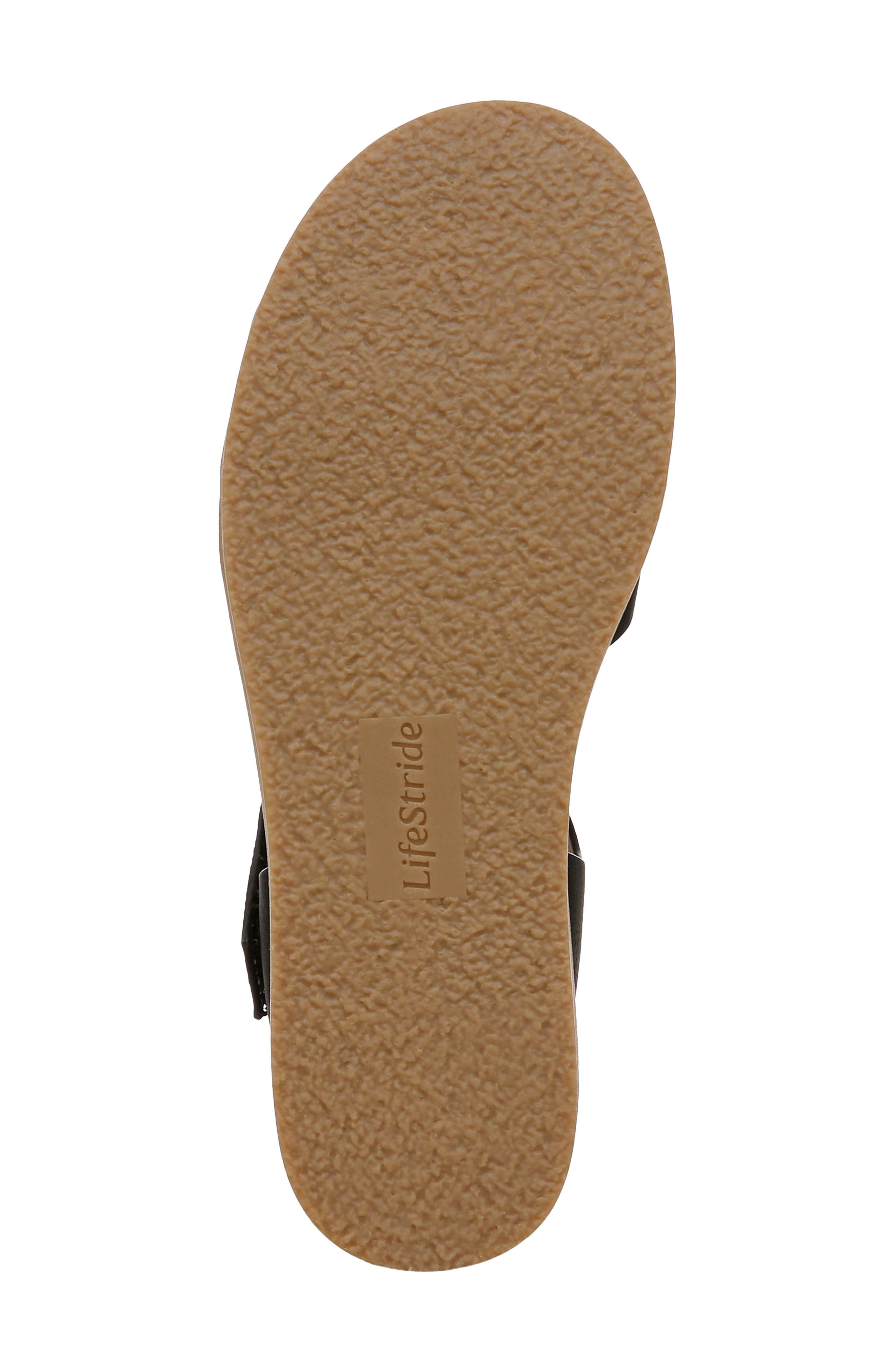 LifeStride Wren Ankle Strap Platform Sandal - Multiple Widths Available, Alternate, color, 