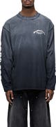 Good For Nothing Liberty Relaxed Long-sleeve Printed T-shirt
