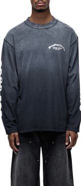 Good For Nothing Liberty Relaxed Long-sleeve Printed T-shirt
