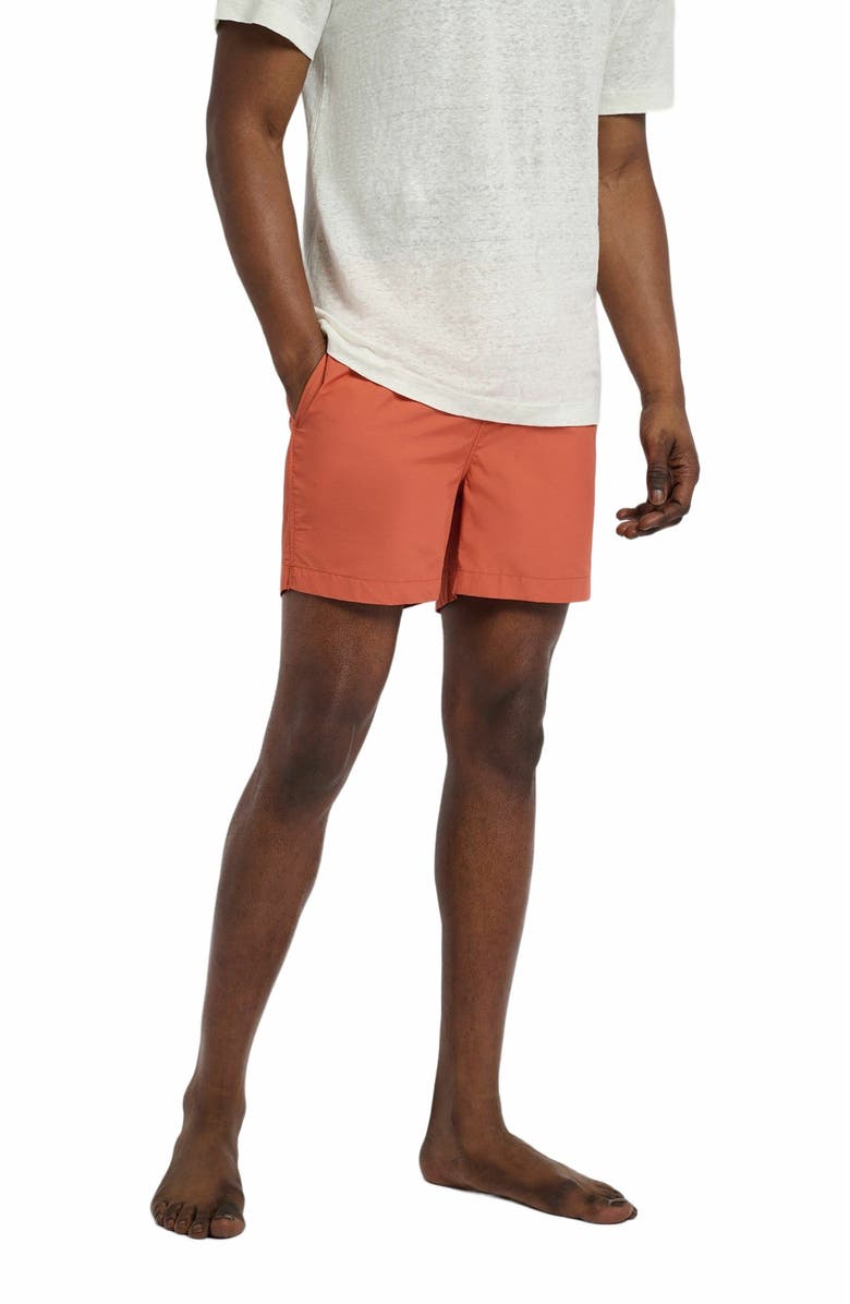 Onia Charles 5" Swim Trunk, Alternate, color, Orange Coral