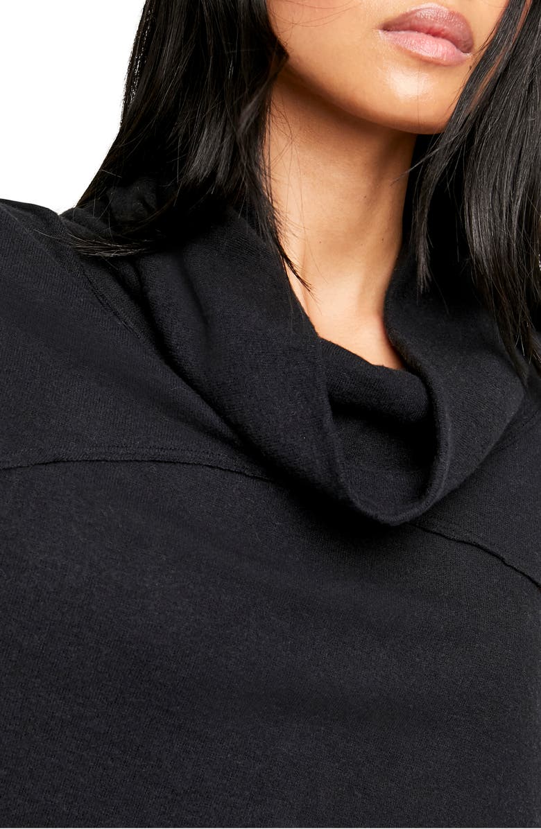Free People Cozy Time Funnel Neck Top, Alternate, color, 